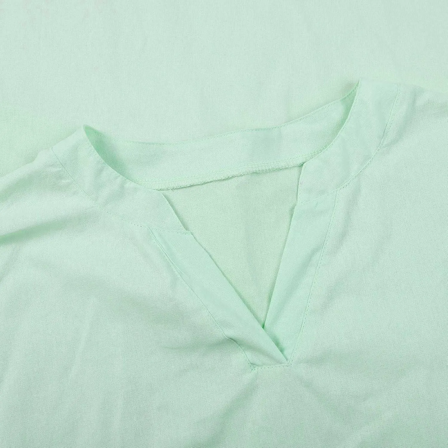 Womens Cotton Linen Shirt Dressy Casual Oversized V Neck Long Sleeve Gauze Shirts Loose Fit Boho Beach Tops