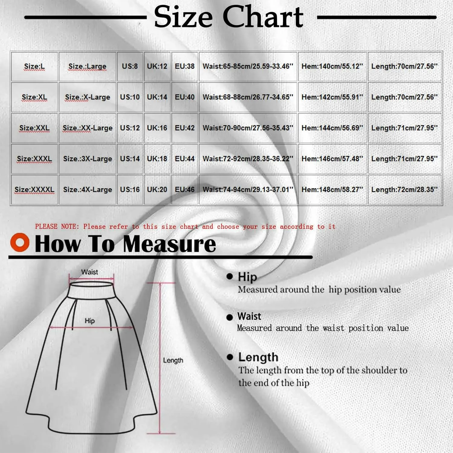 Women's Elegant Lace Skirt Ladies Vintage Knee Length Hollow-Out Floral Lace High Waisted A-Line Midi Long Skirt