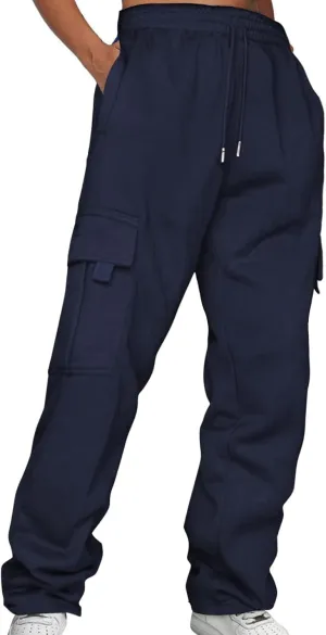 Women's Joggers Sweatpants Solid and Tracksuit Sweatshirt Hooded Women Suits Sets High Waisted Joggers Pants Baggy