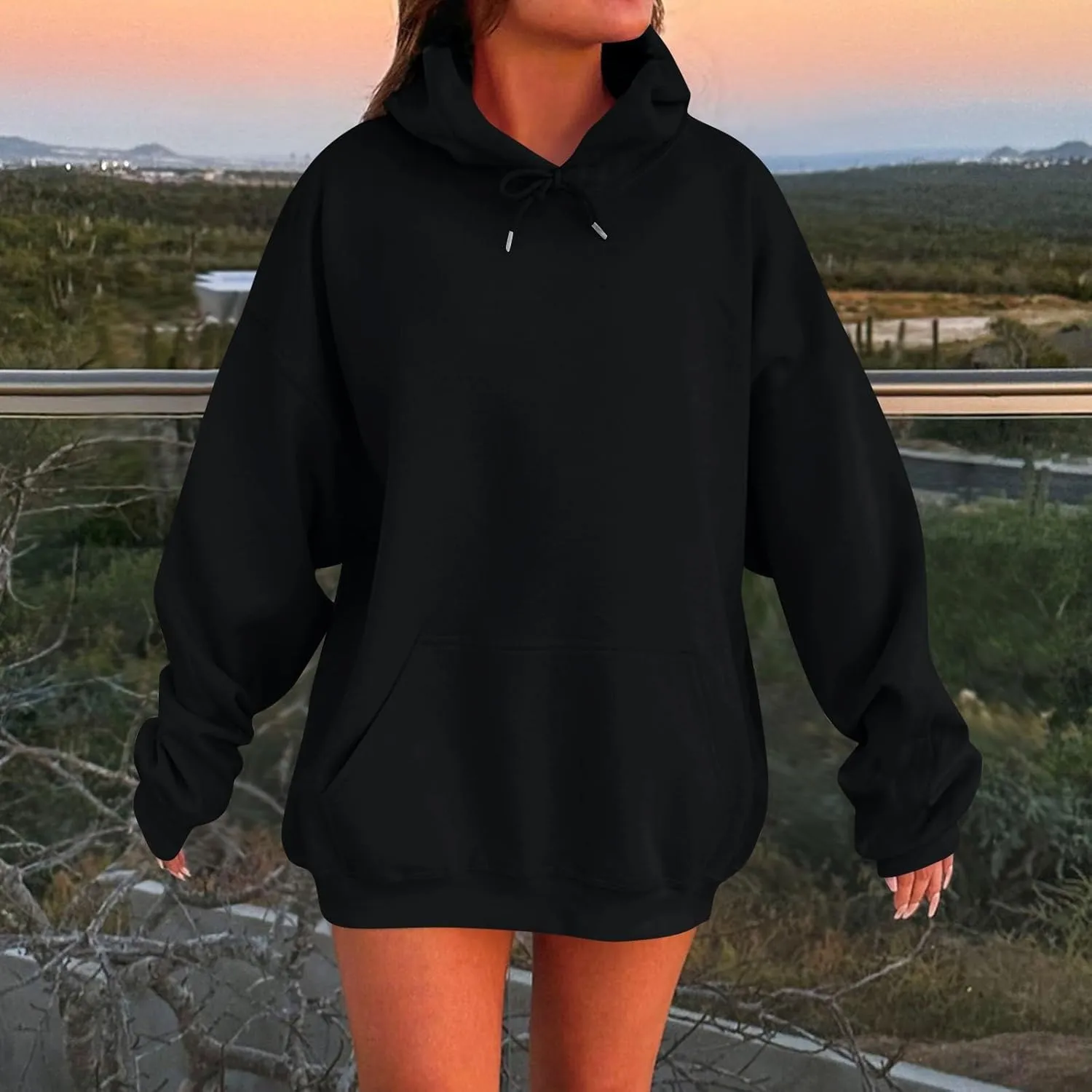 Womens Oversized Hoodies Winter Cute Sweatshirts Pullover 2025 Fashion Tops Trendy Outfits