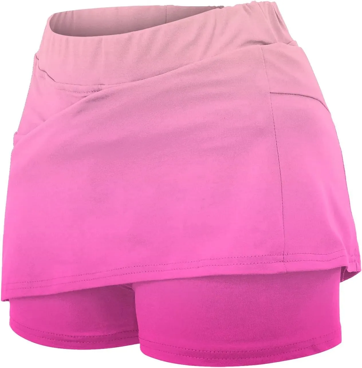 Womens Skorts with Pockets Tummy Control Plus Size Skorts for Women High Waist Athletic Sports Pants Skirt Casual