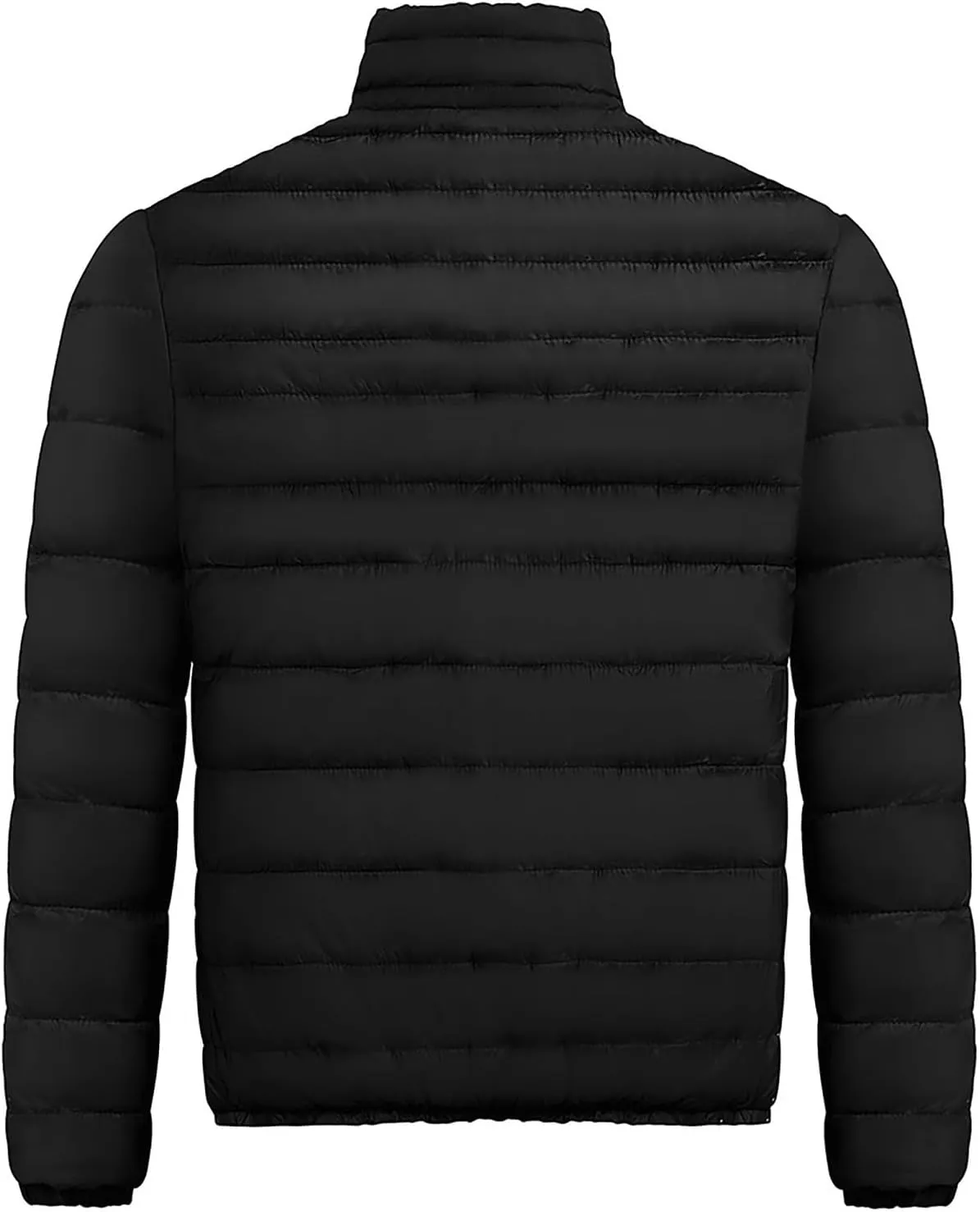 Ymosrh Men's Down Jacket Winter Lightweight Puffer Jacket Warm Insulated Windproof Quilted Coat Jacket, M-2XL