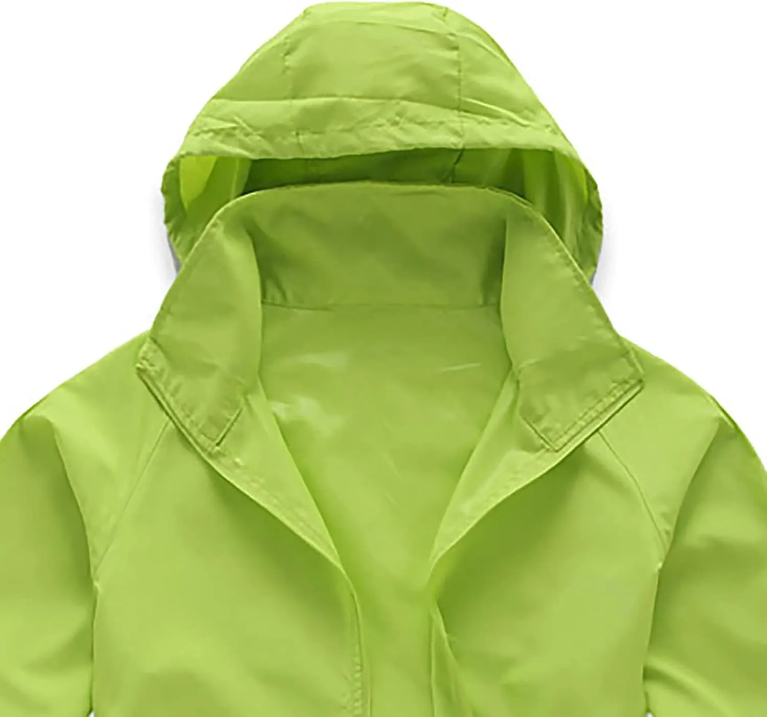 Ymosrh Men's Travel Rain Jacket Waterproof Windbreaker Lightweight Packable Coat with Hood for Outdoor Hiking, XS-3XL