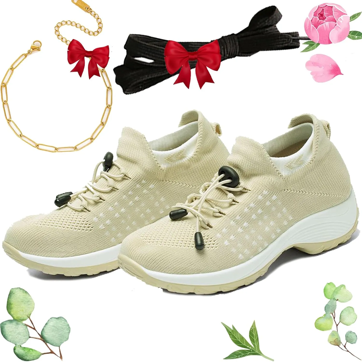 Zapatos OrtopDicos para Mujer,Comfortwear Ortho Shoes for Women Plantar Fasciitis,Non Slip Comfort Wear Orthowear Shoes Sneakers